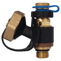 Messventil mit Entleerung