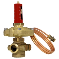 HERZ Differenzdruckreglerset, <br>Einstellbereich 25–60 kPa 