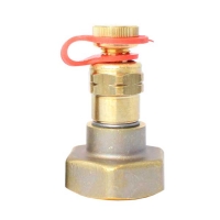 HERZ-Schnellmessventil gelbe Ausführung