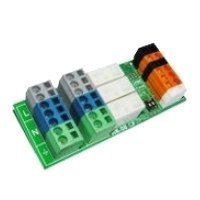 Heizkreismodul-HK08 STANDARD 40 x 100 x 24 mm inkl. 10-pol. Flachbandkabel, 800 mm Standardlänge 