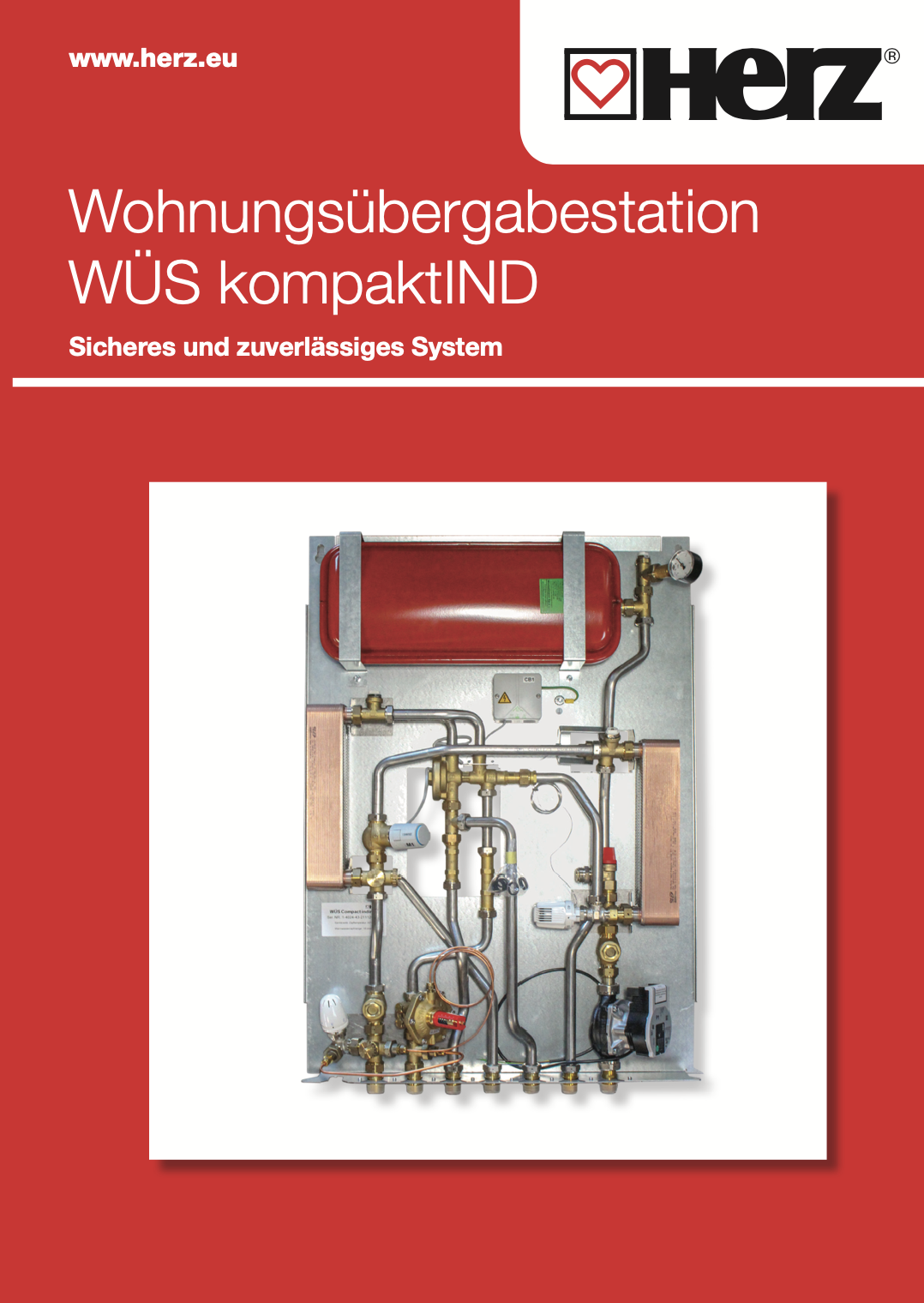 Wohnungsübergabestation - WÜS kompaktIND