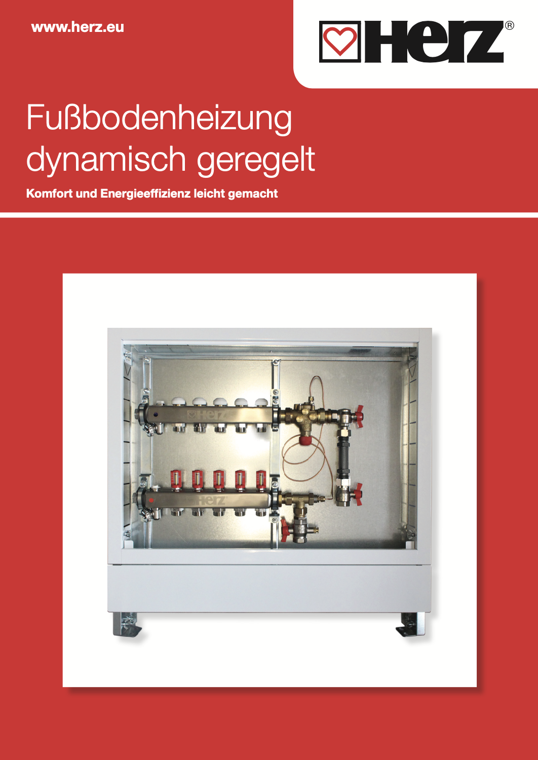 Dynamische Regulierung  von Fußbodenheizungen